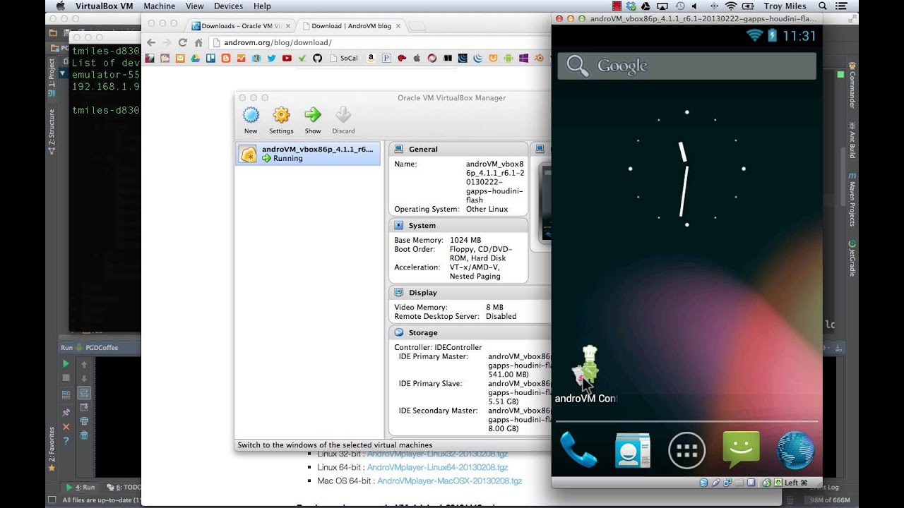mac fusion emulator on virtualbox